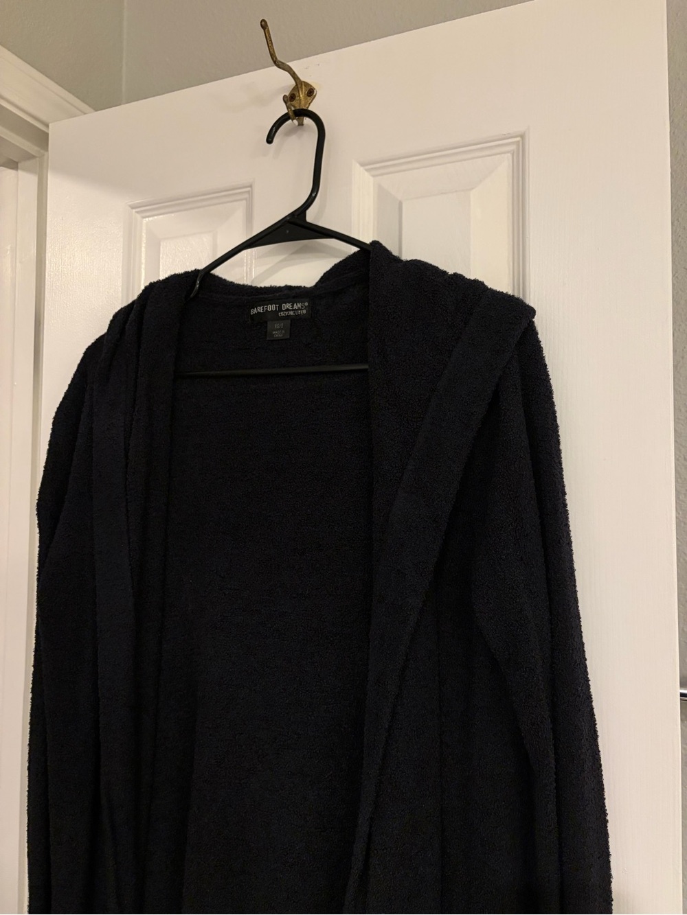 Barefoot Dreams CozyChic Cardigan Charcoal Gray XS/S - Picture 3 of 7